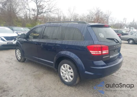 2017 Dodge Journey Se из США, поврежденный, VIN 3C4PDCAB1HT524387